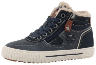 Mustang Shoes Sneaker "Ezio" High Top Sneaker, Schnürboots mit Reißverschluss