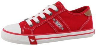 Mustang Shoes Sneaker "Gaspare" Freizeitschuh, Halbschuh, Schnürschuh mit auffälliger Kontrastnaht
