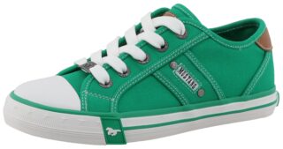 Mustang Shoes Sneaker "Gaspare" Freizeitschuh, Halbschuh, Schnürschuh mit auffälliger Kontrastnaht