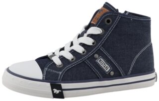 Mustang Shoes Sneaker "Gaspare" Freizeitschuh, Schnürboots, High Top-Sneaker mit Nieten