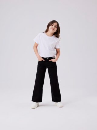 Name It 5-Pocket-Hose "NKFROSE WIDE TWI PANT 1115-TP NOOS" Baumwollmischung, regular fit, verstellbarer Bund