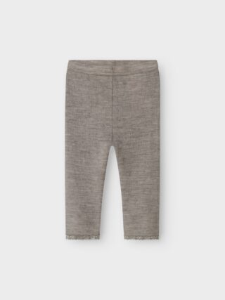 Name It Leggings "NBFWANG WOOL NEEDLE LEGGING SOLID NOOS" Wolle, slim fit