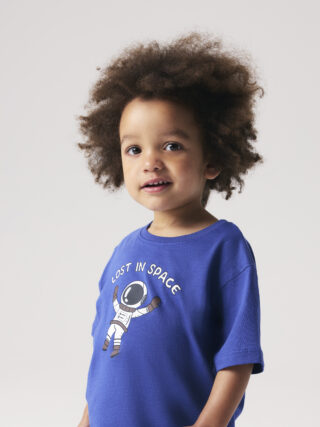 Name It Rundhalsshirt "NMMKASIL SS NREG TOP PB" Baumwolle, regular fit