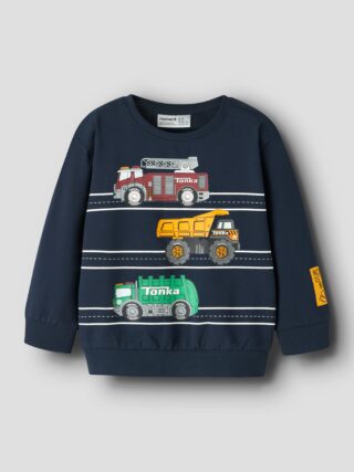 Name It Sweatshirt "NMMJORGE TONKA NREG SWEAT UNB CPLG", Baumwollmischung, regular fit