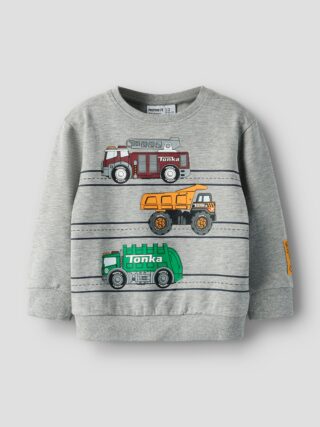 Name It Sweatshirt "NMMJORGE TONKA NREG SWEAT UNB CPLG", Baumwollmischung, regular fit