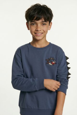 Name It Sweatshirt "NMMKETIL LS NREG SWEAT UNB", Baumwollmischung, regular fit
