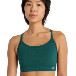 New Balance Essential Yoga Bra Gr. L Grün Damen