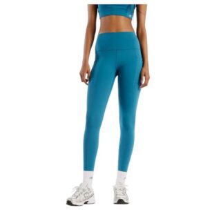 New Balance Sleek Pocket High Rise Legging 27 Inch Gr. L Grün Damen
