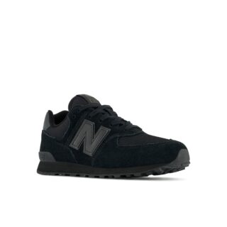New Balance Sneaker "574" mit niedrigem Schaft, aus Leder und Textil