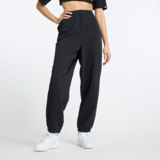 New Balance Sport Essentials French Terry Jogger Gr. XS Schwarz Damen