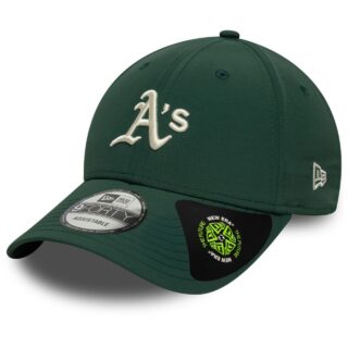 New Era 9Forty Strapback Cap - NYLON Oakland Athletics kelly