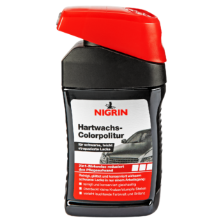 Nigrin Hartwachs-Colorpolitur schwarz 300 ml