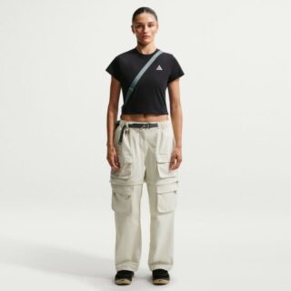 Nike ACG Dri-FIT SS Tee Gr. L Schwarz Damen