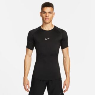 Nike Dri-FIT Pro Tight SS T-Shirt Damen XL – Atmungsaktives, feuchtigkeitsableitendes Laufshirt für Training und Performance