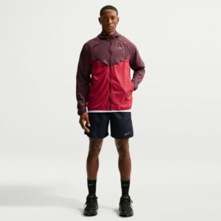 Nike Dri-FIT Stride UV Running Jacket Gr. L Rot Herren