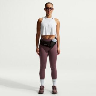 Nike Dri-Fit Swift high-Waisted Tights Gr. L Braun Damen