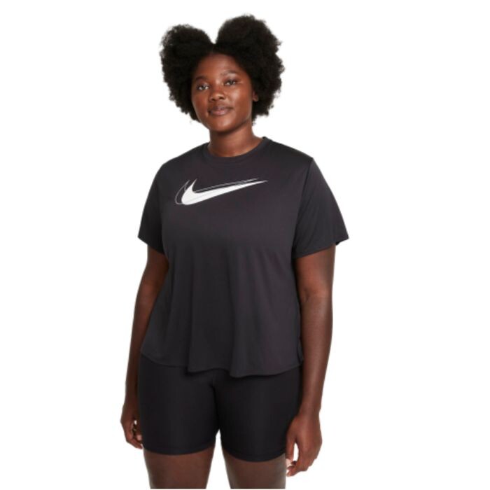 Nike Dri-FIT Swoosh Run SS Top Damen Gr. M - Atmungsaktiv, Sport T-Shirt für Läufer