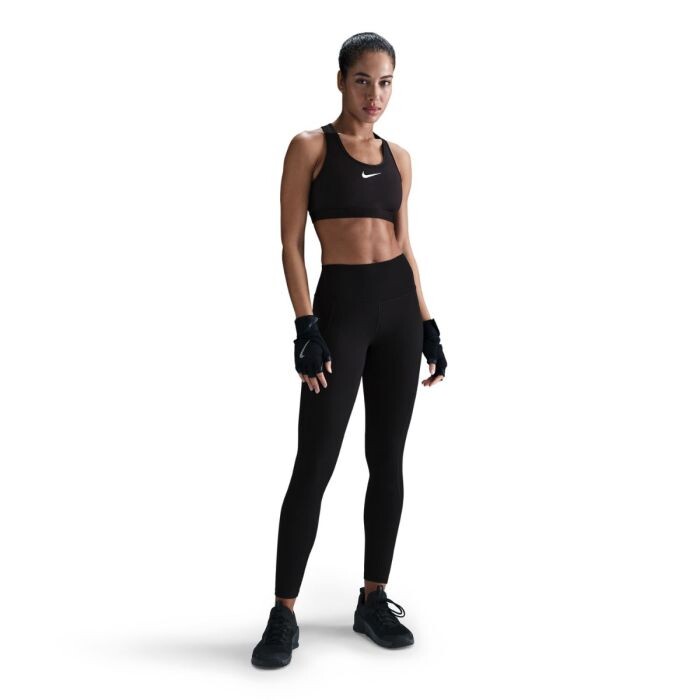 Nike One Fitted Long Tight Gr. S Schwarz Damen