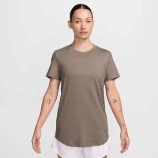 Nike One Maternity Kurzarmshirt Gr. L Damen Braun – Bequem und stylisch für werdende Mütter beim Sport