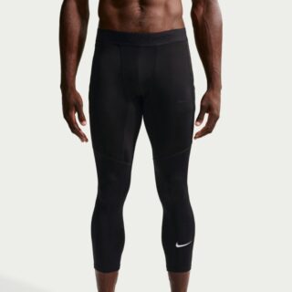 Nike Pro Dri-FIT 3/4-Length Fitness Tights Gr. S Schwarz Herren