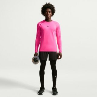 Nike Pro Warm LS Tee Gr. XL Pink Herren