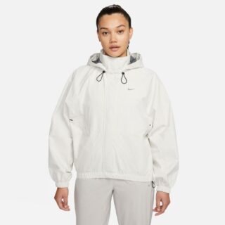 Nike Storm-FIT Swift Jacke Gr. XL Weiß für Damen - Wasserdicht und Atmungsaktiv für optimalen Laufkomfort