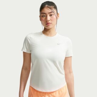 Nike Swift Dri-FIT Running Top Gr. L Weiß Damen