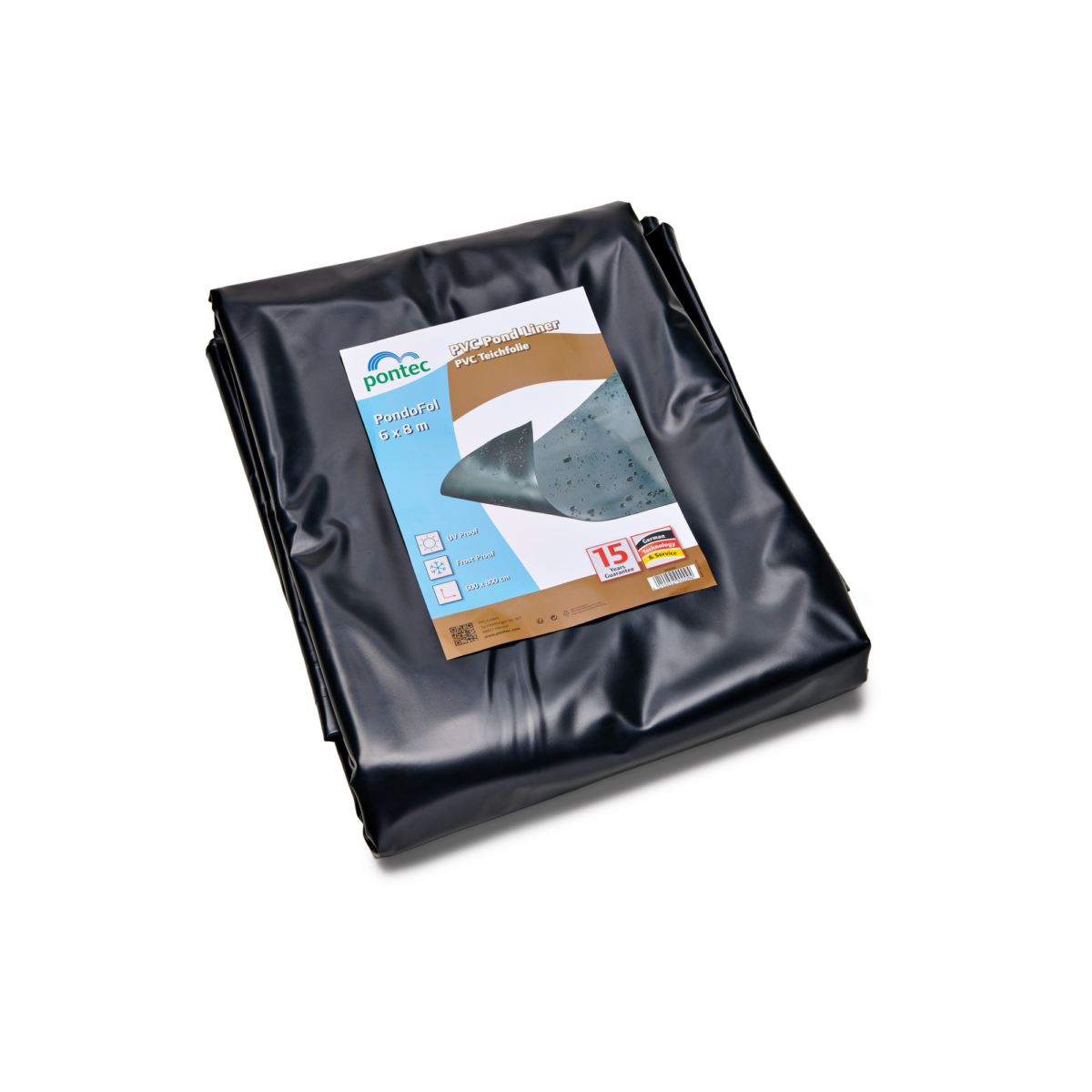 Oase Teichfolie 'Pontec' PVC 800 cm x 600 cm x 0,5 mm