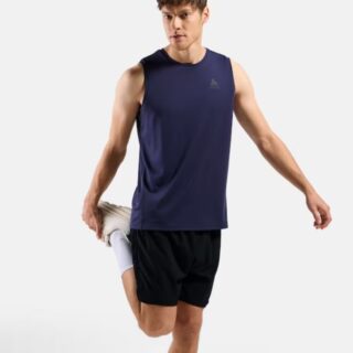 Odlo Essential 2-in-1 Laufshorts Schwarz XXL – Bequeme, leistungsstarke Shorts für Training und Wettkämpfe