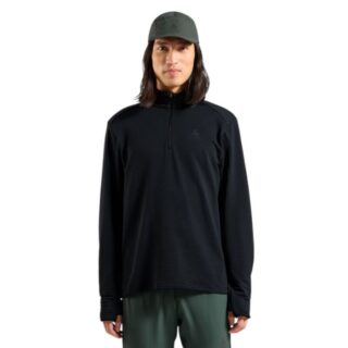 Odlo Essential Thermal Mid Layer Gr. L Schwarz Herren