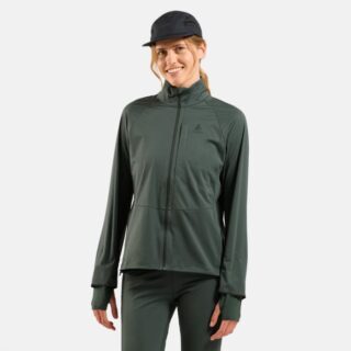 Odlo Zeroweright Pro Warm Reflective Jacket Gr. L Grün Damen