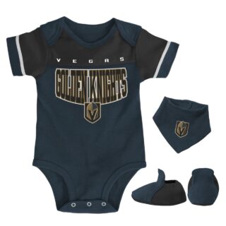 Outerstuff Baby Bib & Bootie Set Vegas Golden Knights