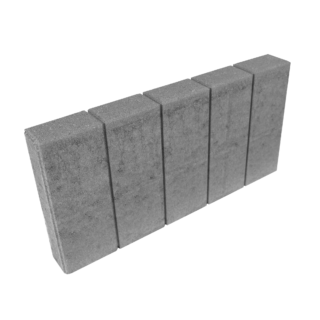 Palisade 'Palibord Lima' grau 50 x 25 x 6 cm