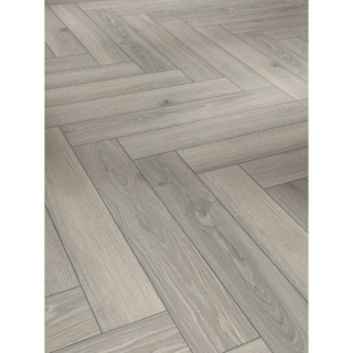 Parador Laminat 'Trendtime 3' Eiche Studioline matt hellgrau 8 mm