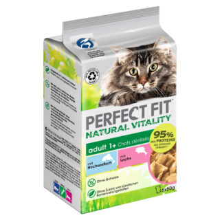 Perfect Fit Natural Vitality Adult 1+ - Sparpaket: Huhn & Truthahn (36 x 50 g)