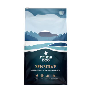 PrimaDog Adult Sensitive Getreidefrei Wild & Truthahn - 10 kg