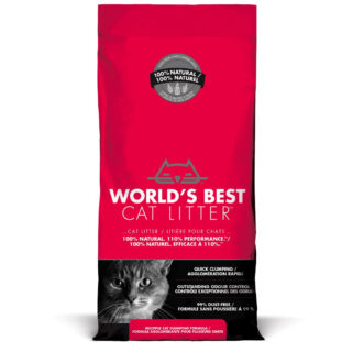 Probiergröße: 6,35 kg World's Best Cat Litter Katzenstreu - World's Best Cat Litter