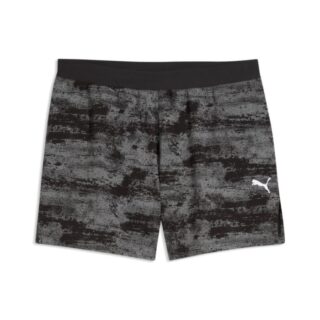 PUMA Dreamrun Brightstride AOP 5 Inch Shorts Gr. L Grau Herren