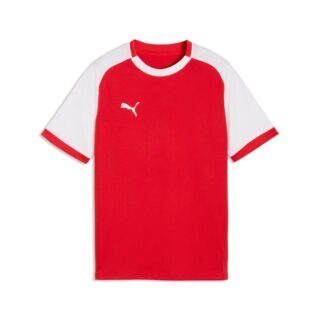PUMA Fußballtrikot "TEAMLIGA26 MATCHDAY JERSEY JR" Fußballtrikot, mit Rundhalsausschnitt, Kurzarm
