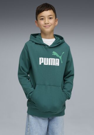 PUMA Kapuzensweatshirt "ESS 2 COLOR NO.1 LOGO HOODIE TR B", für Jugendliche, mit Print-Applikation, mit Kängurutasche