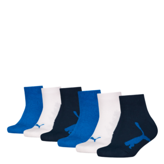 PUMA Kurzsocken "PUMA KIDS BWT QUARTER 6P ECOM" 6 Paar, mit lebhaftem Farbdesign