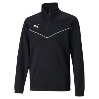 PUMA Langarmshirt "TEAMRISE 14 ZIP TOP JR" normale Schnittform, Langarm, mit Reißverschluss