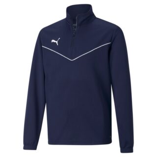 PUMA Langarmshirt "TEAMRISE 14 ZIP TOP JR" normale Schnittform, Langarm, mit Reißverschluss