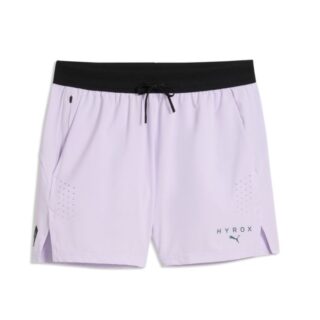 PUMA Pwrmode 5 Inch Shorts HYROX Gr. L Lila Herren