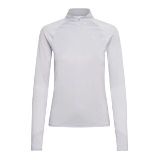 PUMA Run Velocity Cloudspun 1/4 Zip Gr. L Grau Damen