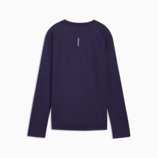 PUMA Run Velocity LS Tee Gr. L Lila Damen