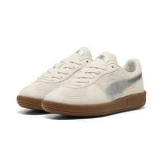 PUMA Sneaker "PALERMO METALLIC SAFARI JR" für sportlichen Streetwear-Look, atmungsaktives Textil-Innenmaterial