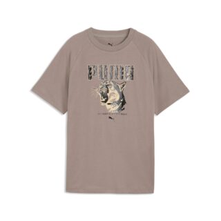 PUMA T-Shirt "GRAPHICS ANIMAL RELAXED TEE G" Kurzarm, sportlicher Stil