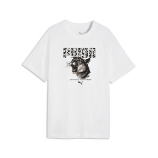 PUMA T-Shirt "GRAPHICS ANIMAL RELAXED TEE G" Kurzarm, sportlicher Stil