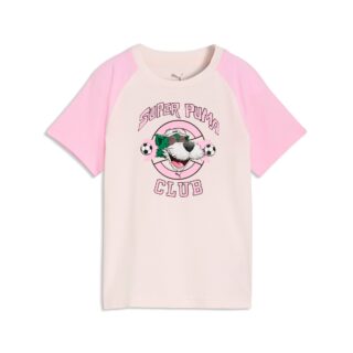 PUMA T-Shirt "SUPER GRAPHIC TEE PS" Regular Fit, Kurzarm, Rundhalsausschnitt, für Kinder